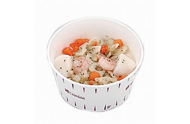 「バジル風味のクリームスープ」(177kcal)
