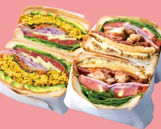 燻製ベーコンや照り焼きケバブも！大阪・阿波座「ジューシーズラボラトリー」の極厚サンド18種類全部見せ！