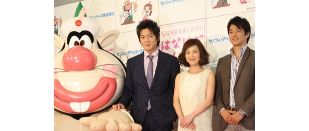 イベントには、“ハクション大魔王”も応援に駆けつけた！