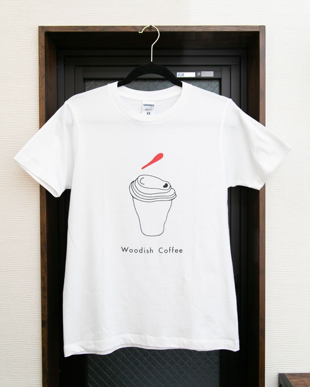 Woodish Coffee / ロゴ入りの「オリジナルTシャツ」(3000円)