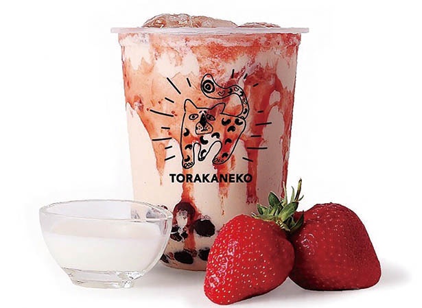 「TORAKANEKO」(トラカネコ)の「いちごミルク」