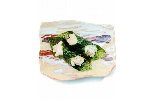 「銀波露」の「ねぎまよチャーシューおにぎり」（2個・151円)