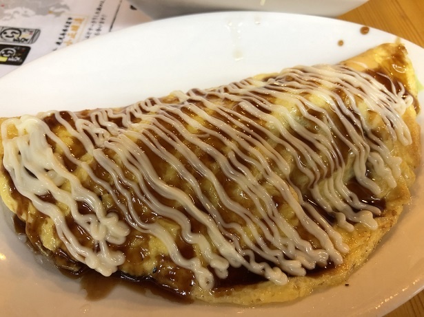 中にお肉がたっぷり、とん平焼き