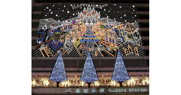 名古屋駅イルミ「タワーズライツ」12/26から新バージョンに