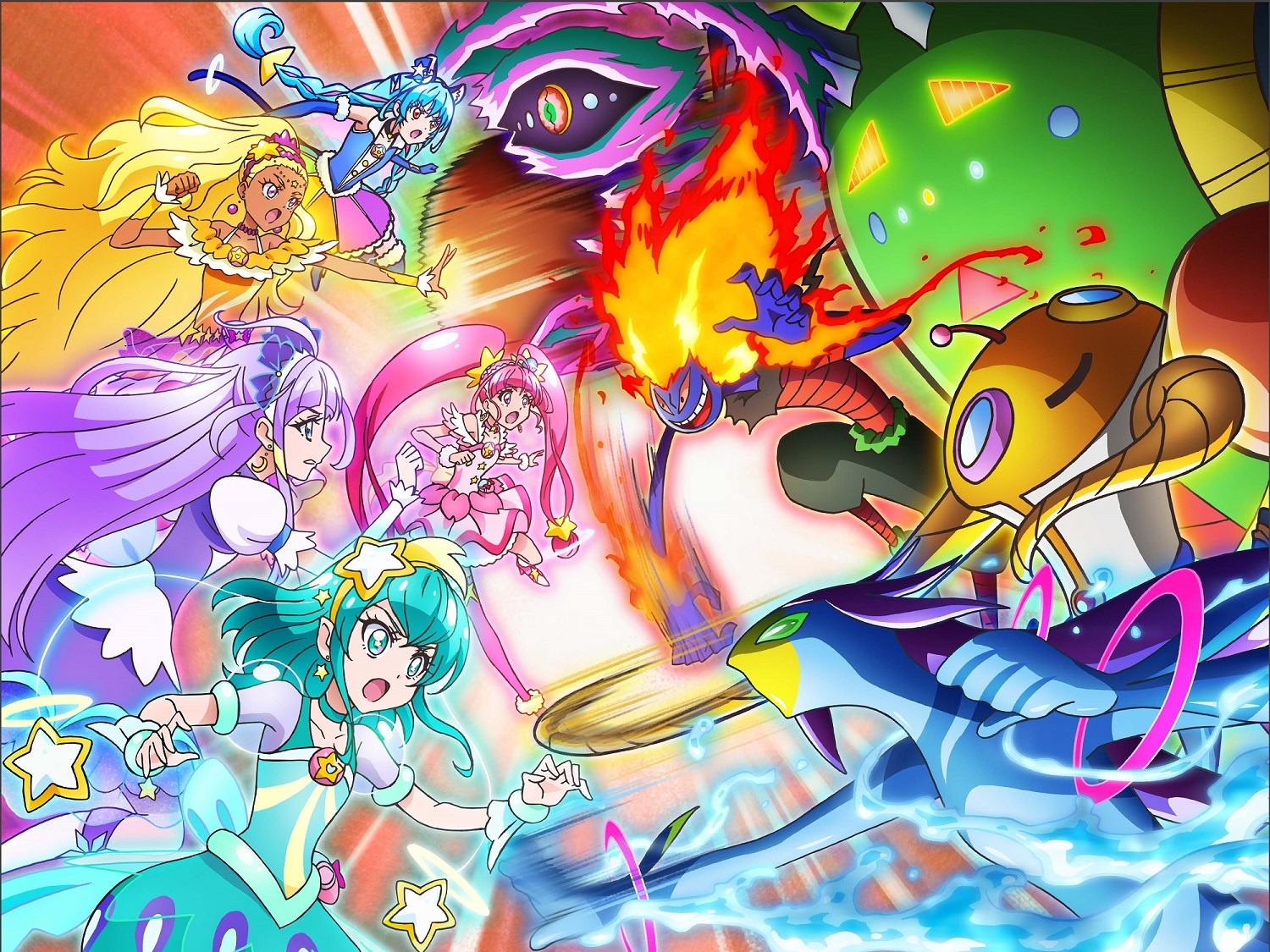 みんなの想いを守るため、プリキュアたちが立ち上がる!