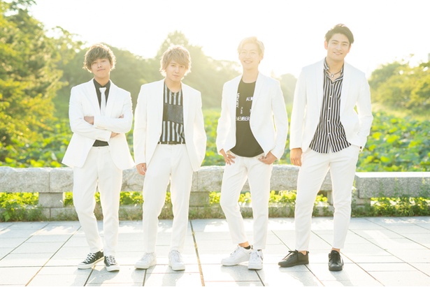 10神ACTORの(左から)中島裕貴、坂田隆一郎、山田健登、北田祥一郎