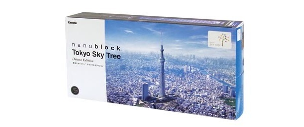 ｢nanoblock 東京スカイツリー(R) デラックスエディション｣(9660円)パッケージ