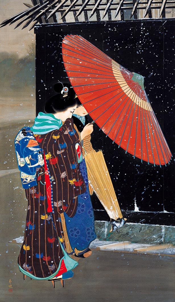 美人画の世界を堪能　岡山県の新見美術館で「培広庵コレクション 華麗なる美人画」開催中