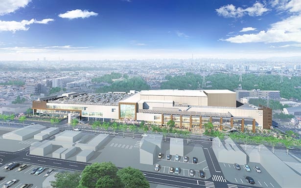 施設周辺にも緑豊かな広場が広がり、屋内外でさまざまなイベントを予定