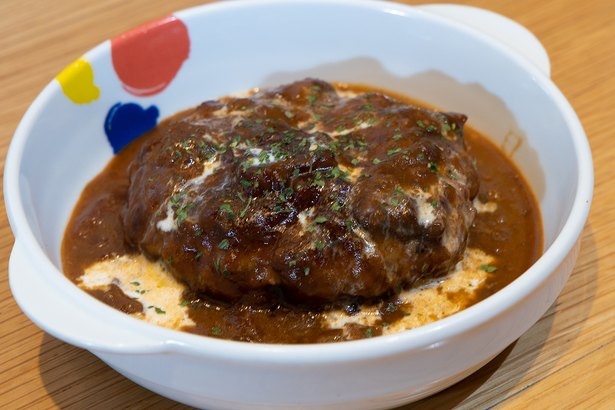 ブラウンソースハンバーグ定食