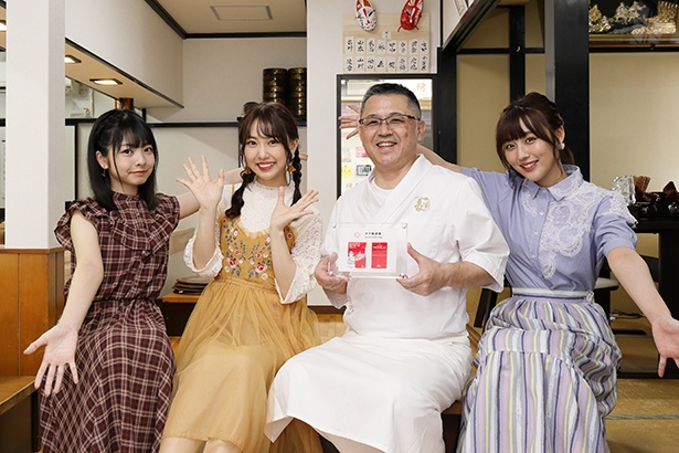 SKE48のメンバーがミシュラン一つ星の「ガチ麺道場」を訪問！