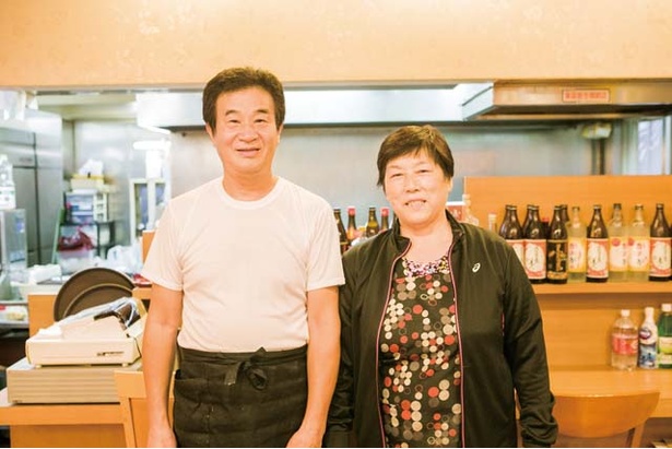 華東楼 / 山東省出身の店主夫婦。奥さんのこまやかなサービスがうれしい