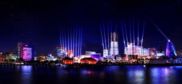 横浜の街を彩る「NIGHT SYNC YOKOHAMA」開催 ※画像はイメージ