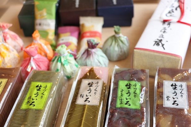 多彩なラインナップを誇る、餅文総本店