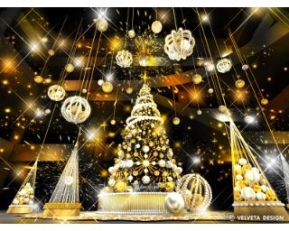 高さ8メートルのツリーに圧巻！グランフロント大阪のクリスマスイベント