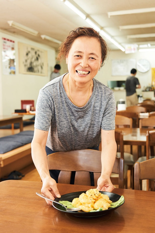 中華レストラン香港 / いつも明るい笑顔の女将さん