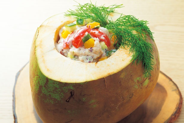 魚介と香味野菜のココナッツマリネ“ココンダ”/リーガロイヤルホテル京都「ホテルでラグビーを観戦しよう！」