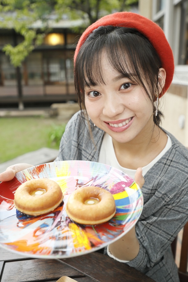 「見て見て！おいしそうでしょ」