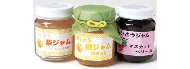 【写真】東近江では食材の組み合わせがユニークな果物ジャムも人気♪