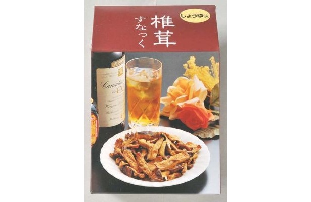 シイタケを使った商品が充実している「平成」(岐阜・関)の「椎茸すなっく」(525円)は深い味わいがヤミツキに！