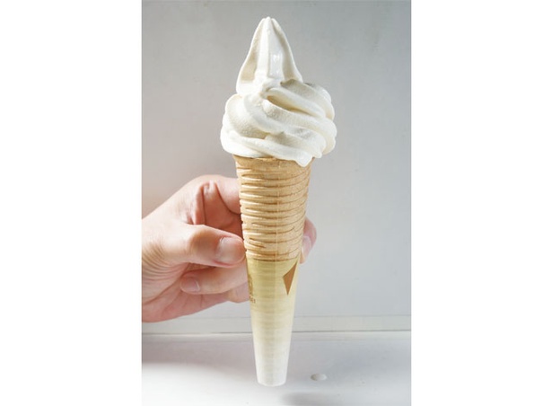 とうふ吉祥 / 豆乳で作った豆乳ソフトクリーム