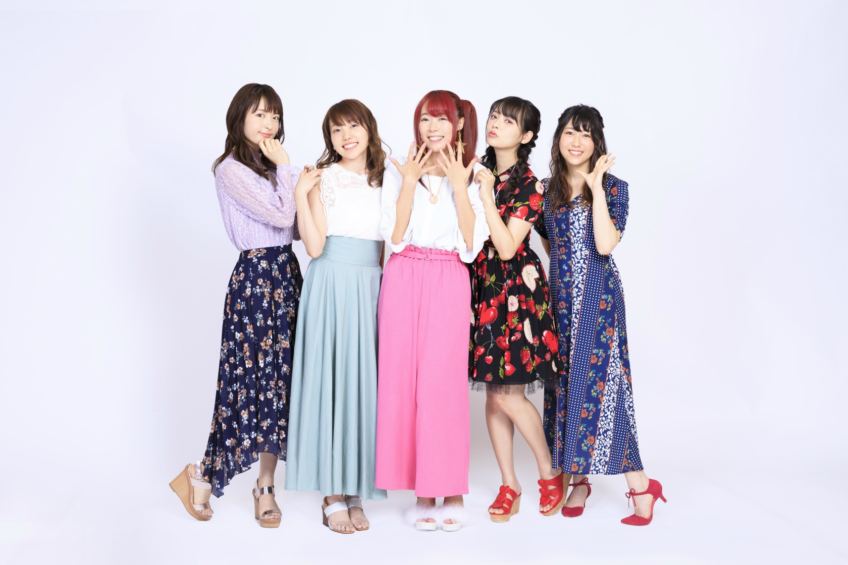 「スター☆トゥインクルプリキュア」でプリキュアを演じる5人の声優が集合!