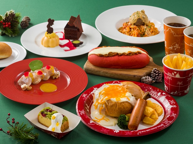 東京ディズニーランドで味わえる、クリスマス限定のスペシャルメニュー