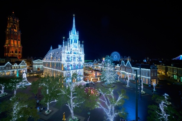 1300万球のイルミネーションが輝く「光の街のクリスマス」