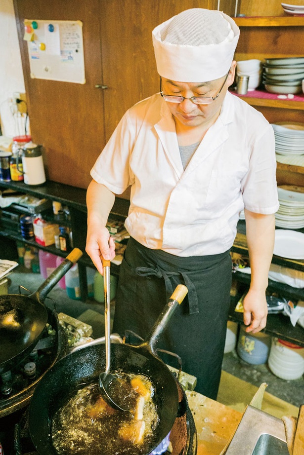 中華 如家 / 大将の孫さんは山東省のホテルで修業し、2000年に来日。山東省は海に面しているため、海鮮を使った料理も登場する