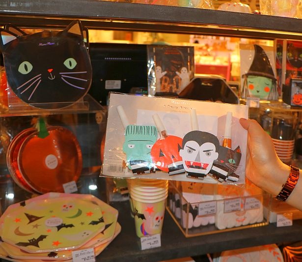 Meri Meriのハロウィン柄ストローもキュート