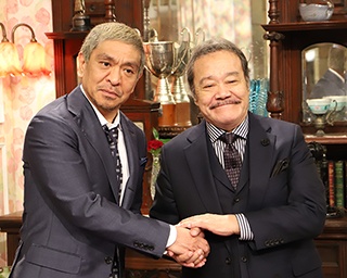 「探偵！ナイトスクープ」新局長の松本人志が意気込みをコメント 「感無量」西田敏行とがっちり握手