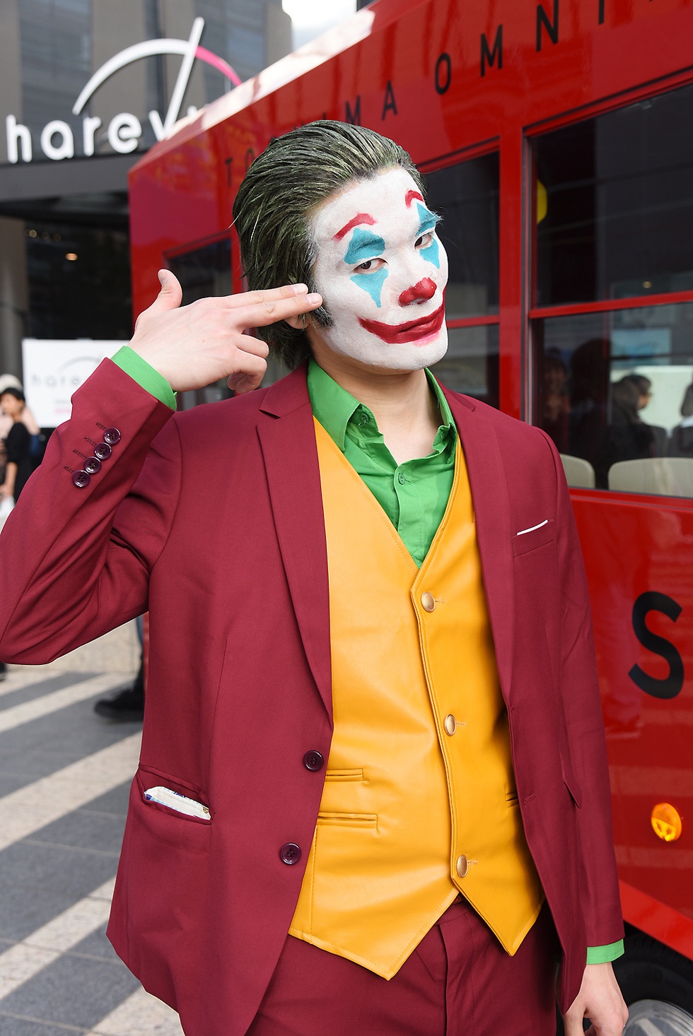 ジョーカーに扮する りょうまさん