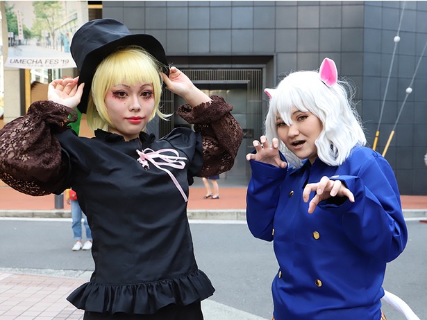 大阪・茶屋町「梅田茶屋町コスプレフェス」集まったコスプレイヤーたち