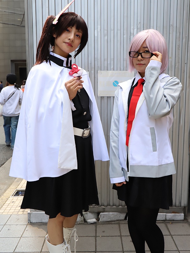 大阪・茶屋町にコスプレイヤー集結