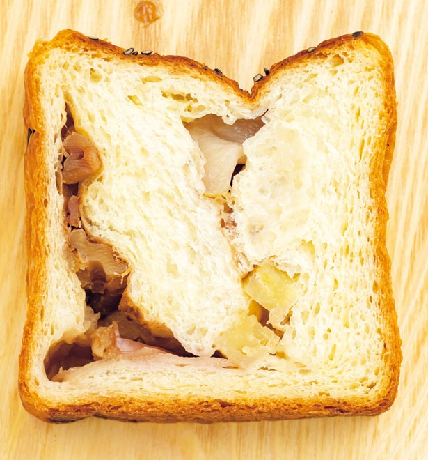 秋の実り デニッシュ食パン(1800円・1斤)/箕面デニッシュ サトウカエデ 大丸梅田店