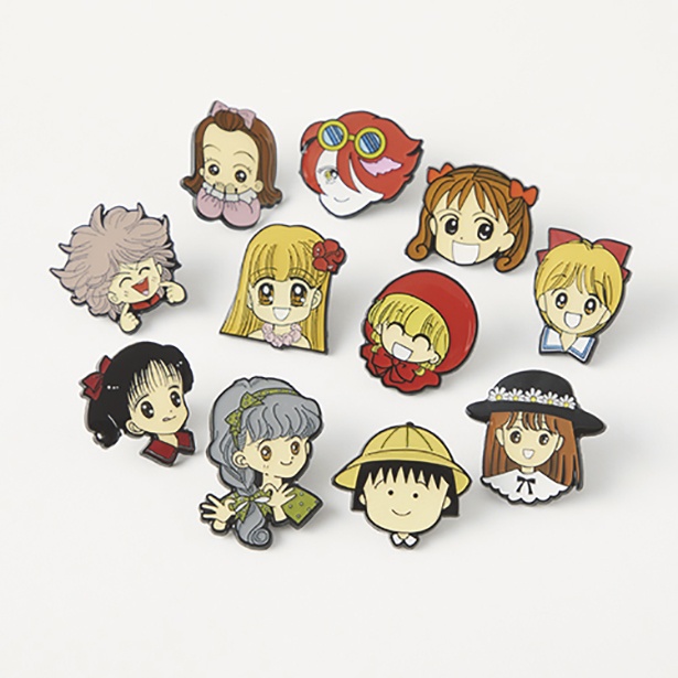 特別展 りぼん ピンバッジ(550円)