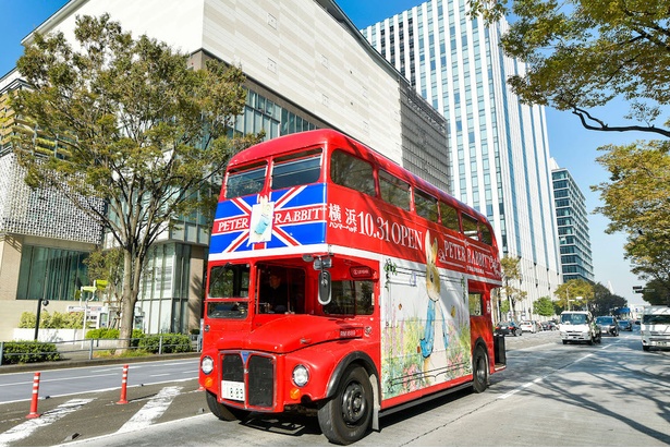 画像10 15 期間限定 ピーターラビット Tm カフェのロンドンバスが東京 横浜に出現 ウォーカープラス