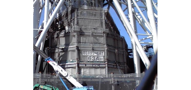 表示も634mに！