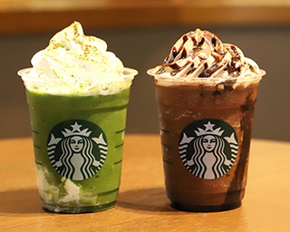 スタバ京都・兵庫20周年ご当地フラペチーノ発表、「えらい抹茶」＆「ばりチョコはいっとう」
