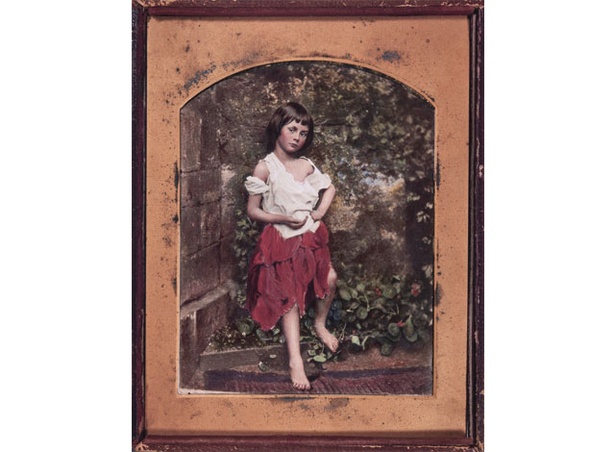 チャールズ・ラトウィッジ・ドットソン 《アリス・リデルの肖像（複製）》