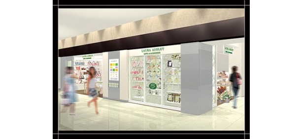 新業態の｢ローラ　アシュレイ　ギフト＆アクセサリーズ｣が登場