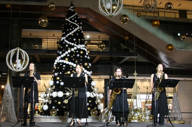 サクソフォンカルテット・コパンによるクリスマス特別ライブ