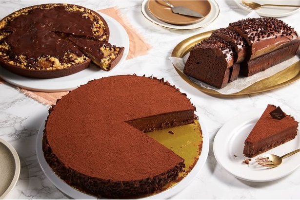 冬の新作チョコレートデザートも3種登場