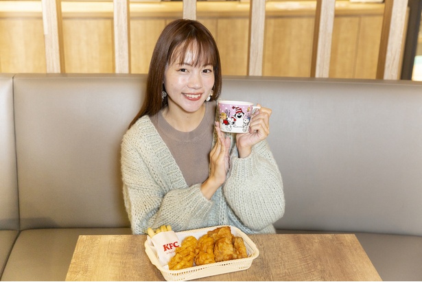 「ピンクカラーのマグは女子人気が高そうですね」と古田さん