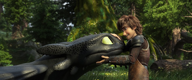 【写真を見る】『ヒックとドラゴン』1作目では、トゥースが死ぬという展開もあり得た…?