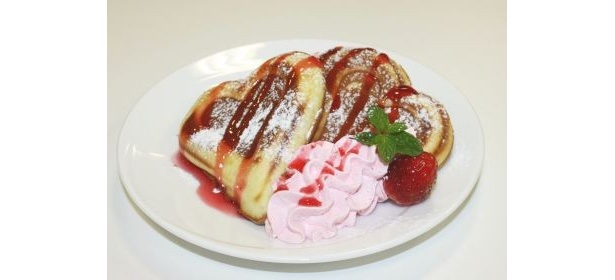 桃華絵里プロデュースのスイーツ店「sweets moery」のワッフル！