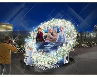 『アナと雪の女王2』公開記念イベントも実施！ミッドタウン日比谷のイルミネーション