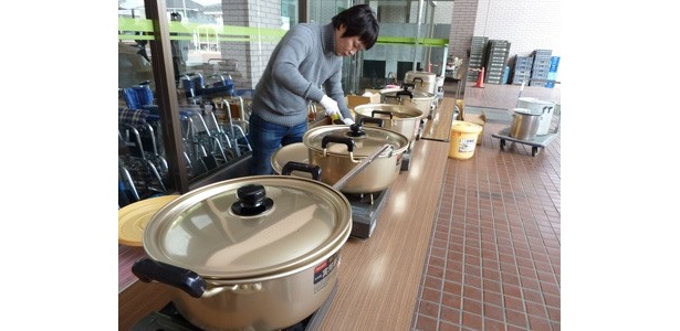 【写真】宮城県や福島県を中心に、炊き出しも！