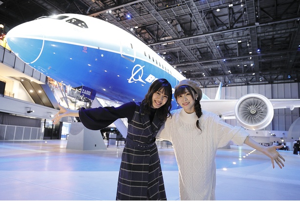 #アルイテラブル SKE48の井田玲音名と野々垣美希が航空の世界を体験!