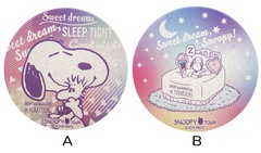 Sweet Dream,Snoopy!「珪藻土コースター・2種」(各1000円)※限定150枚